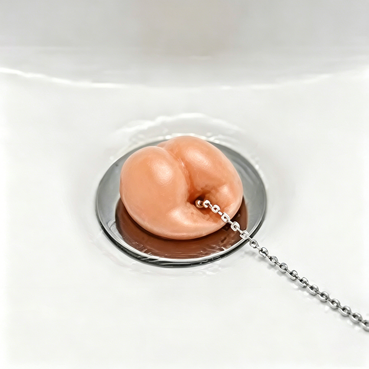 Fun Butt-Shaped Sink Plug