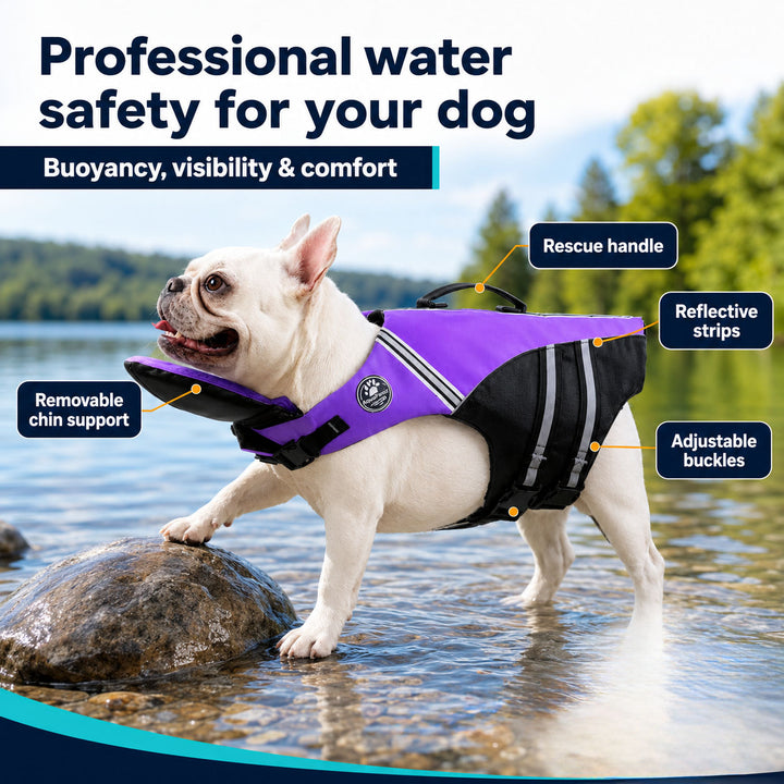 Dog life jacket