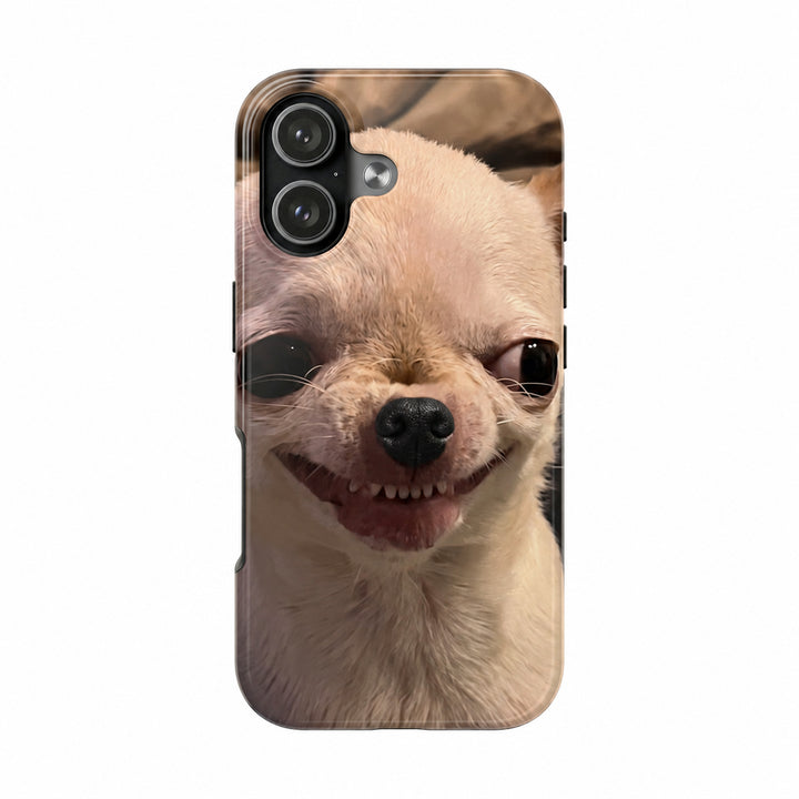Funny Meme Dog Face iPhone Case