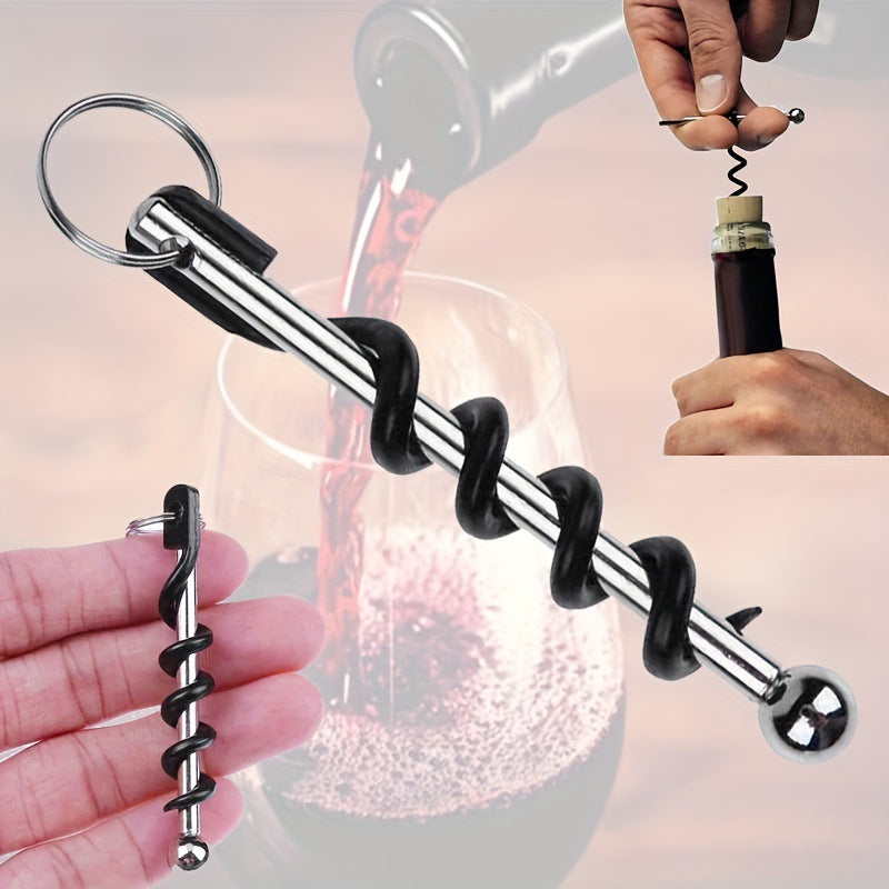 Mini portable wine opener