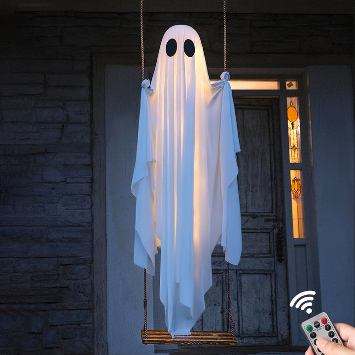 Light Up Swing Hanging Ghost