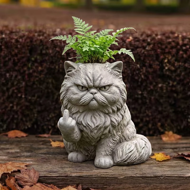 Grumpy Cat Flower Pot