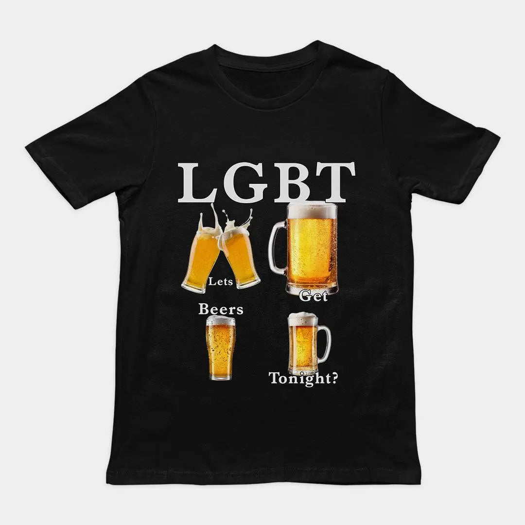 LGBT Beer Night Fun T-shirt