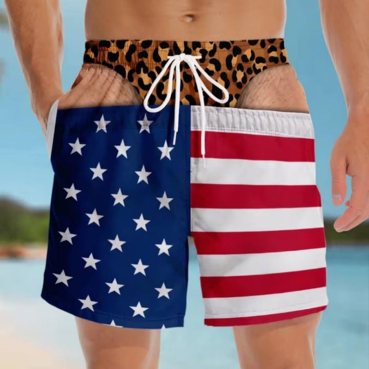 Eye-catching surfing beach shorts