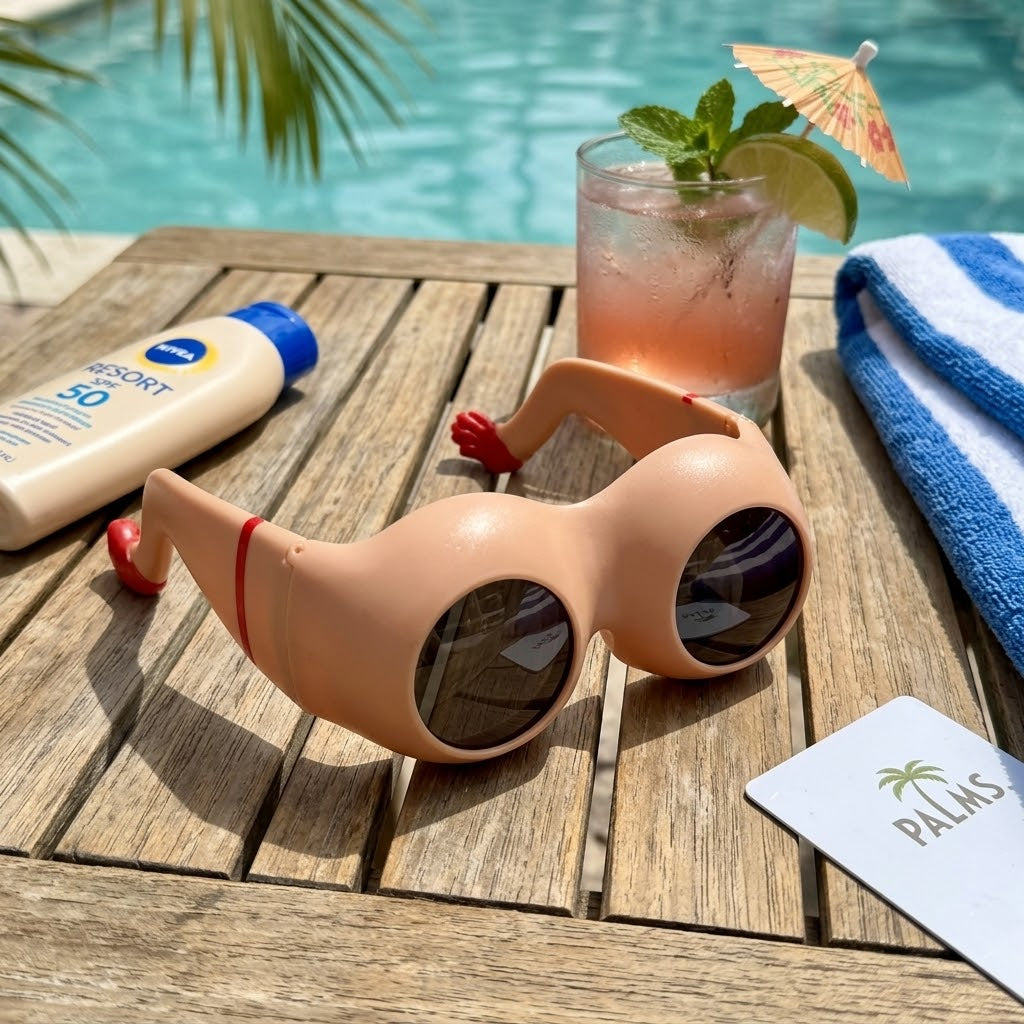 Funny Legs Butt Novelty Sunglasses