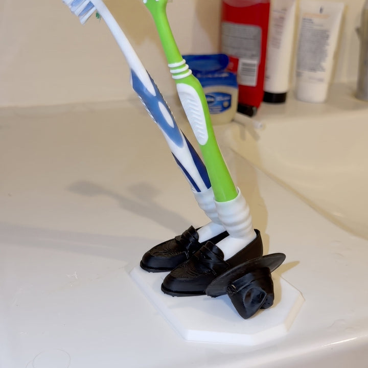 Michael Jackson related toothbrush base