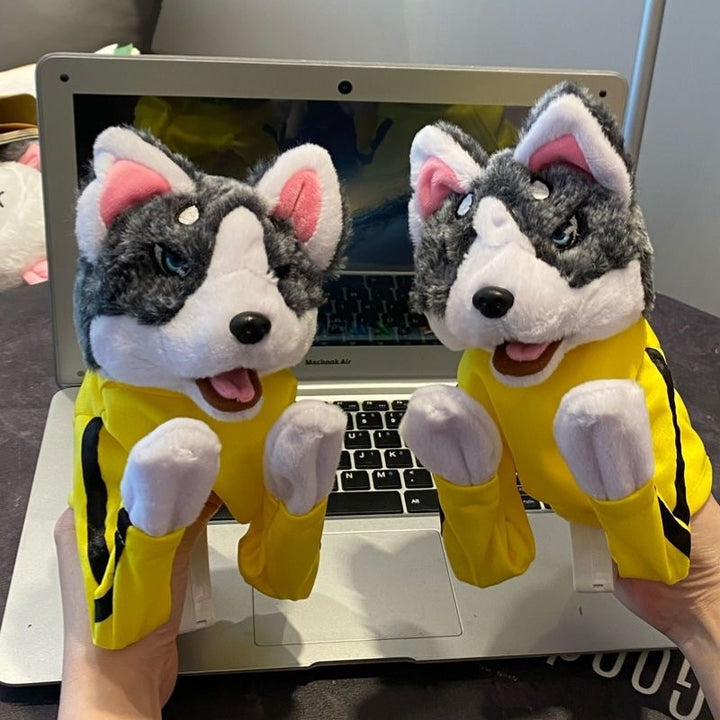 Talking Husky Interactive hand puppet