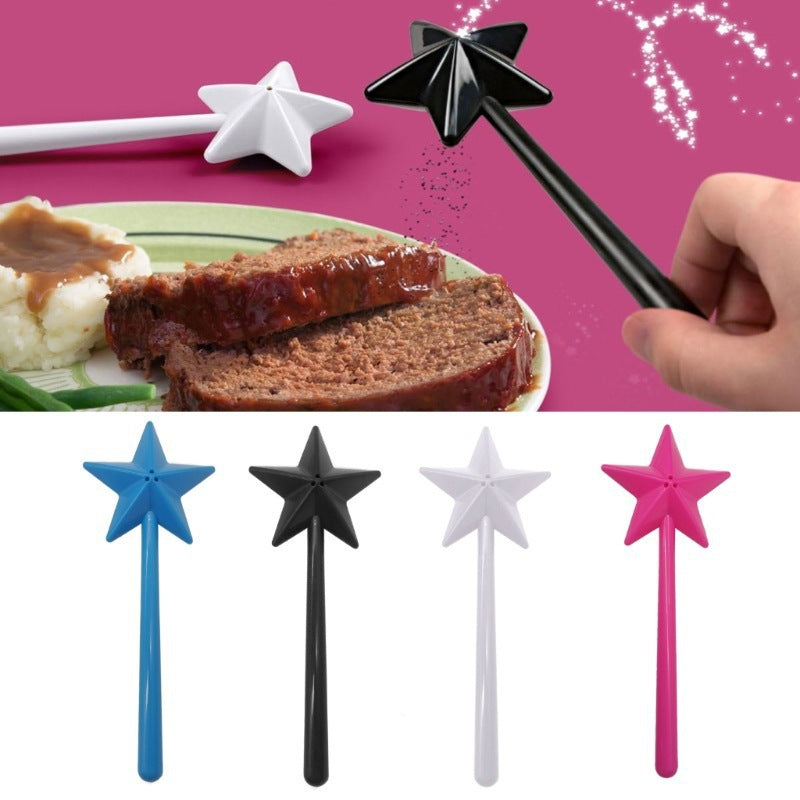 Star-shaped salt sprinkler