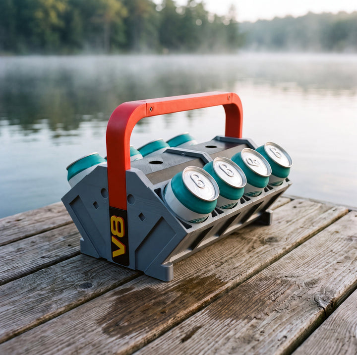 Engine Beer Rack