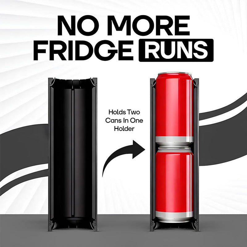 Double-can tactical jumping can rack