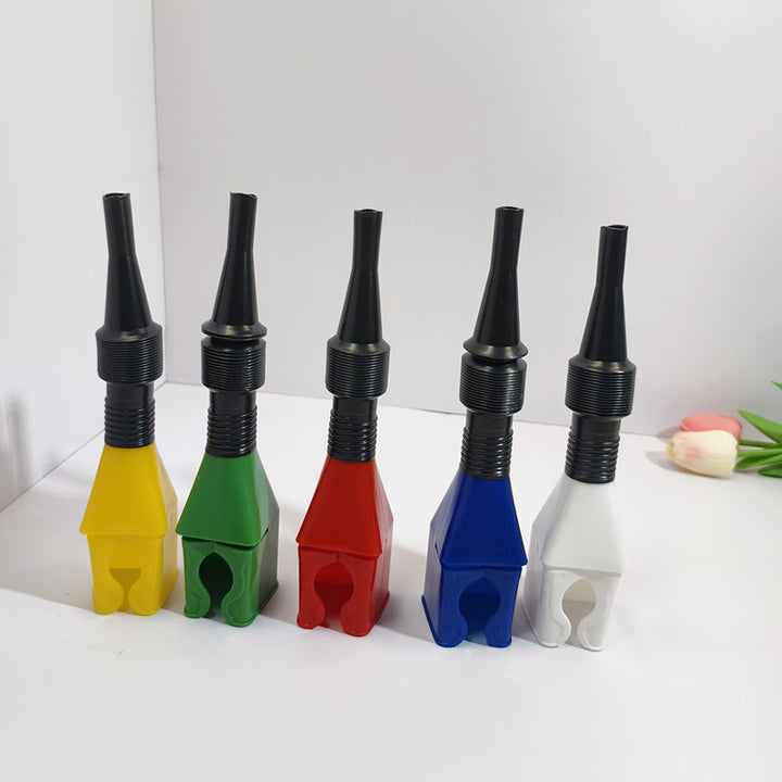 Foldable telescopic hose funnel