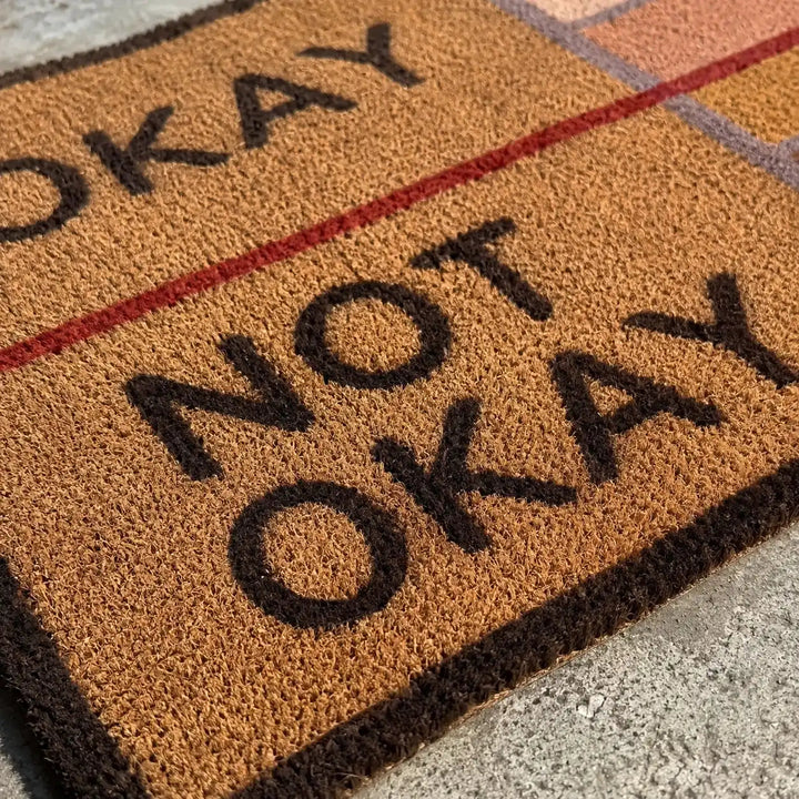 OK or not, funny doormat