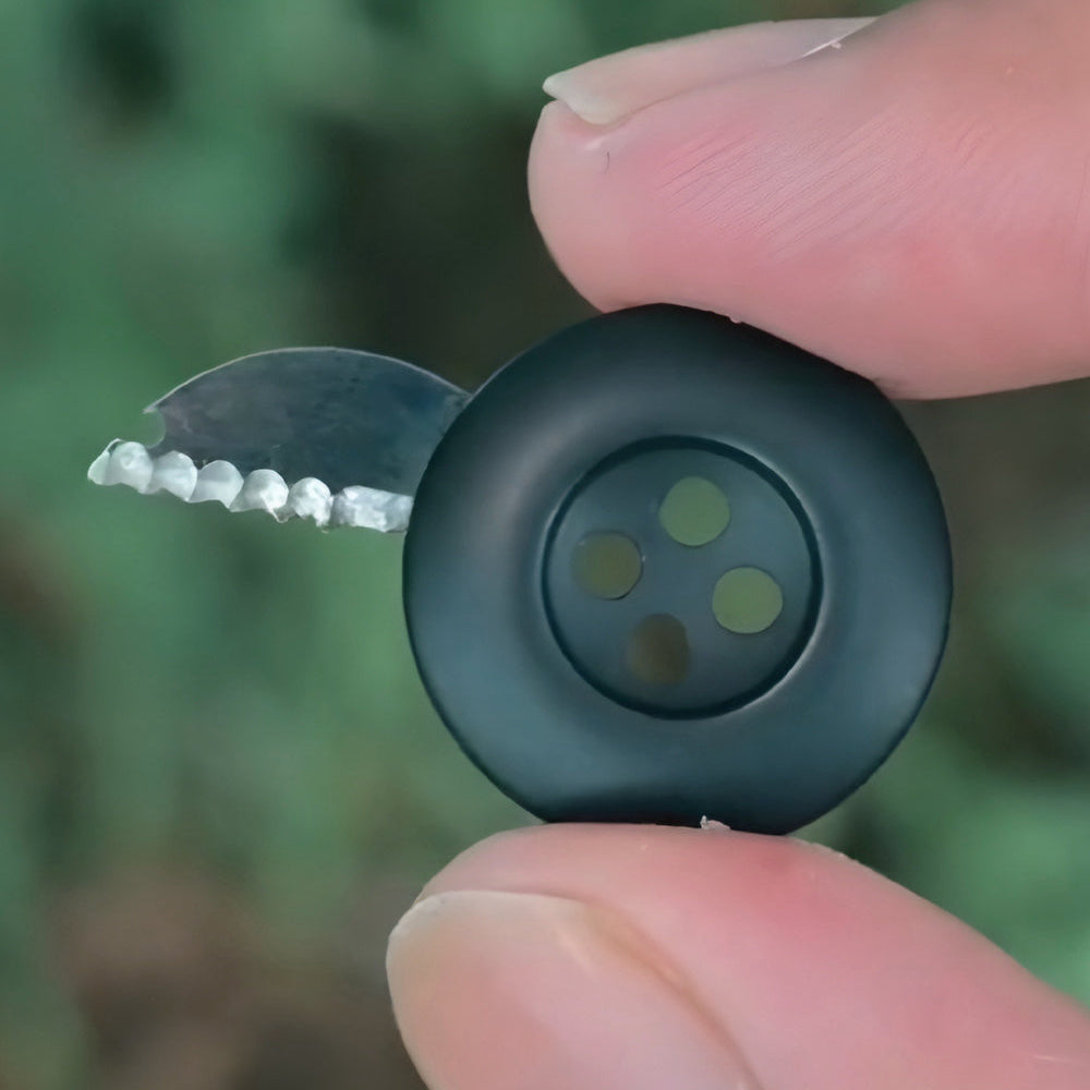 Portable knife wine opener