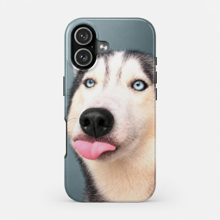 Funny Meme Dog Face iPhone Case