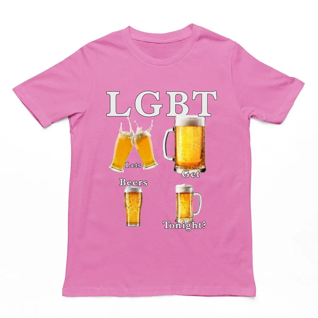 LGBT Beer Night Fun T-shirt