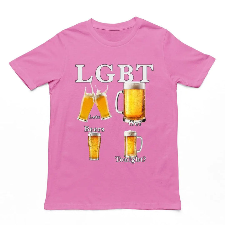 LGBT Beer Night Fun T-shirt