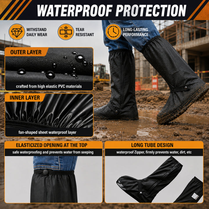 Reusable Rain‑Proof Shoe Covers