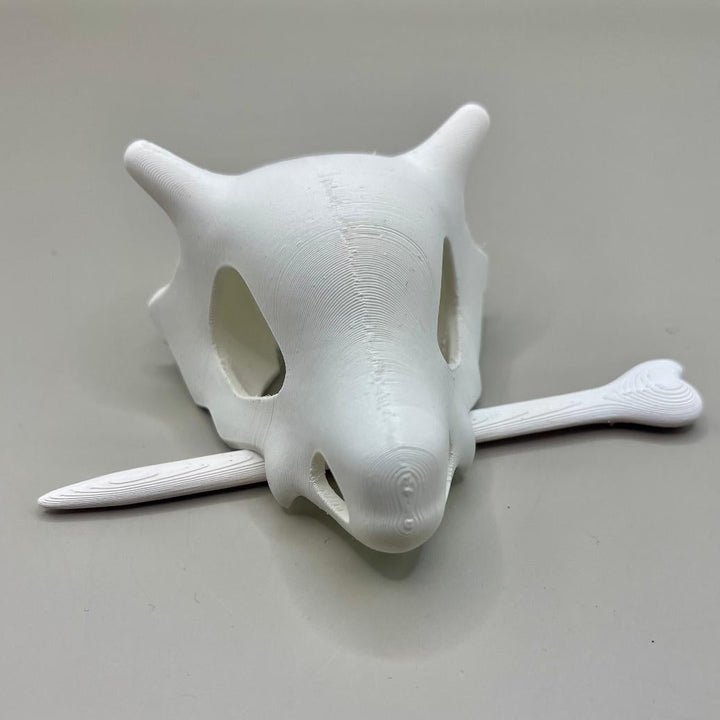 Cubone Skull Ghost Hair Clip