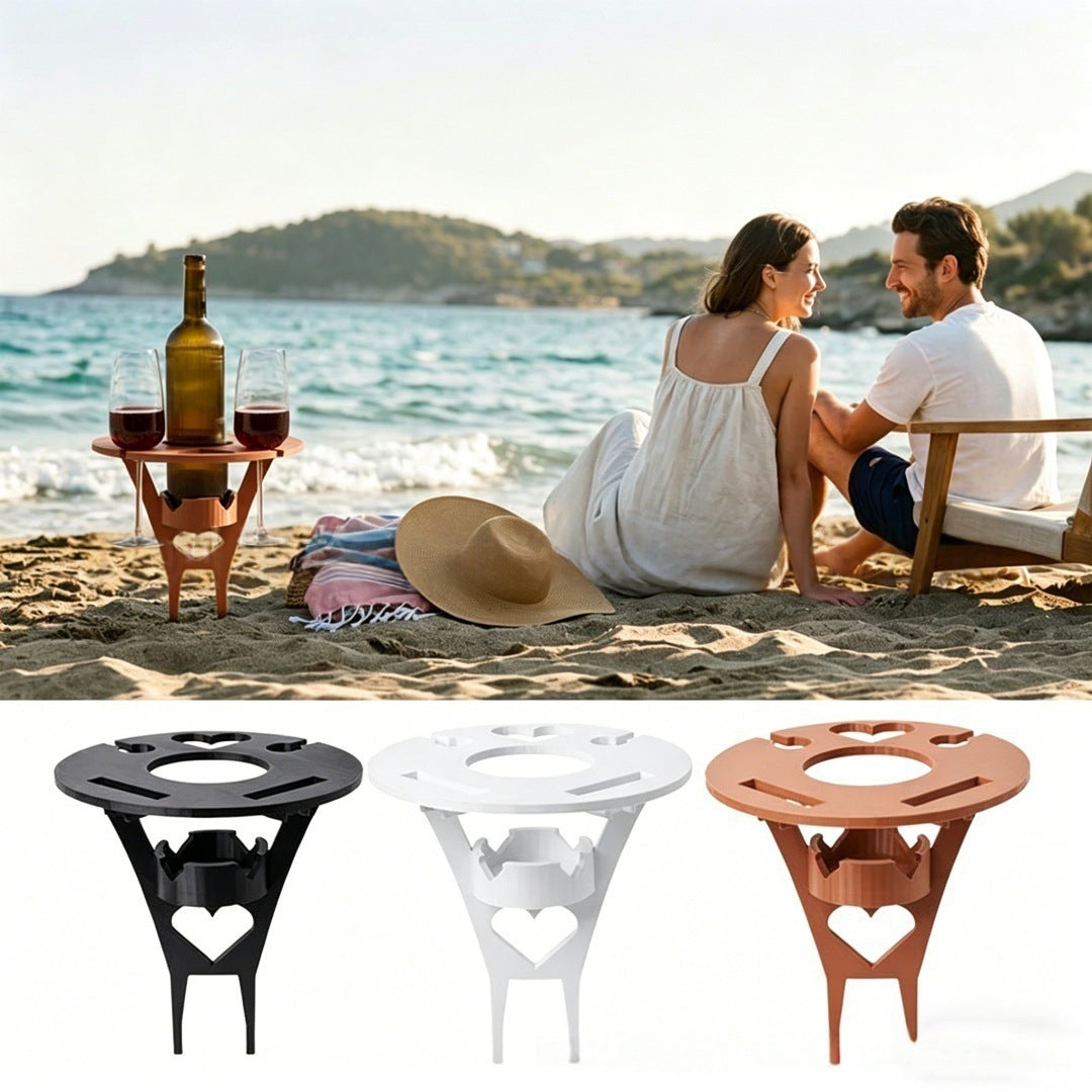 Portable picnic beach table
