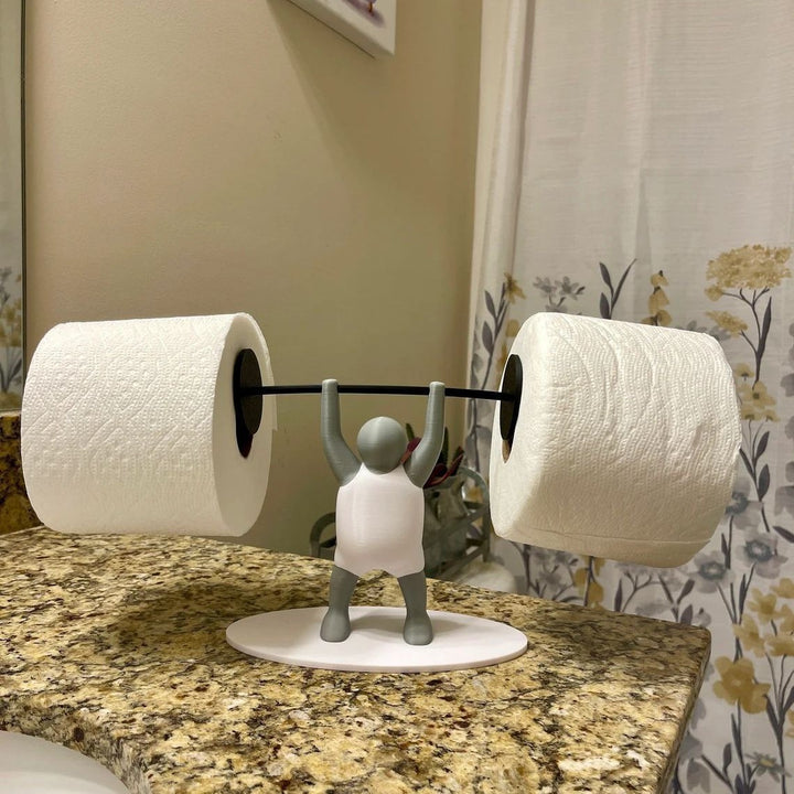 Weightlifting mini tissue holder