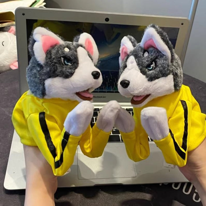 Talking Husky Interactive hand puppet