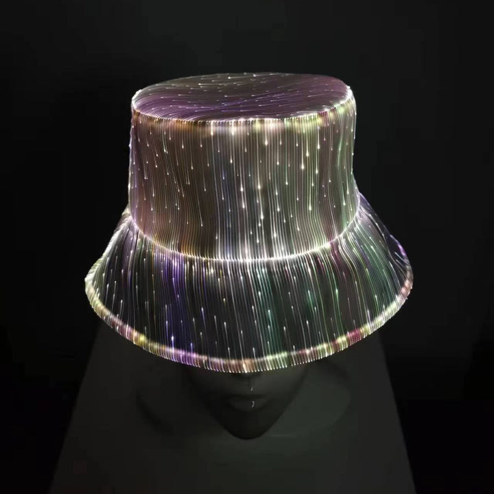 Cool glowing fisherman hat