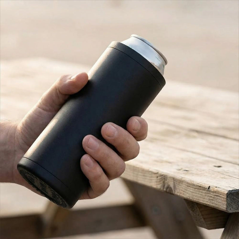 Double-can tactical jumping can rack