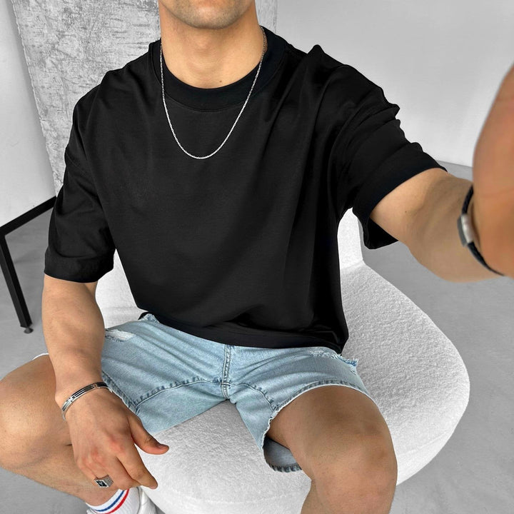 Black "Duck you" Printed Over size T-Shirt