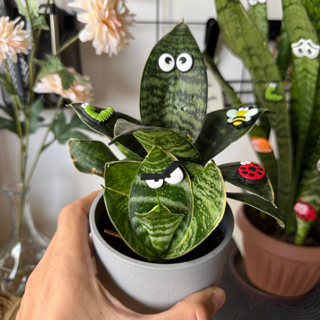 Cute plant leaf magnet decoration