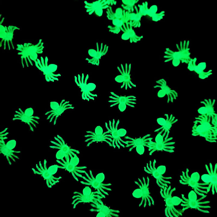 Glow-in-the-dark decorative spider