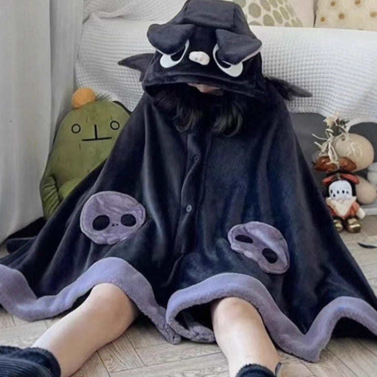 Little Bat Hooded Nightgown
