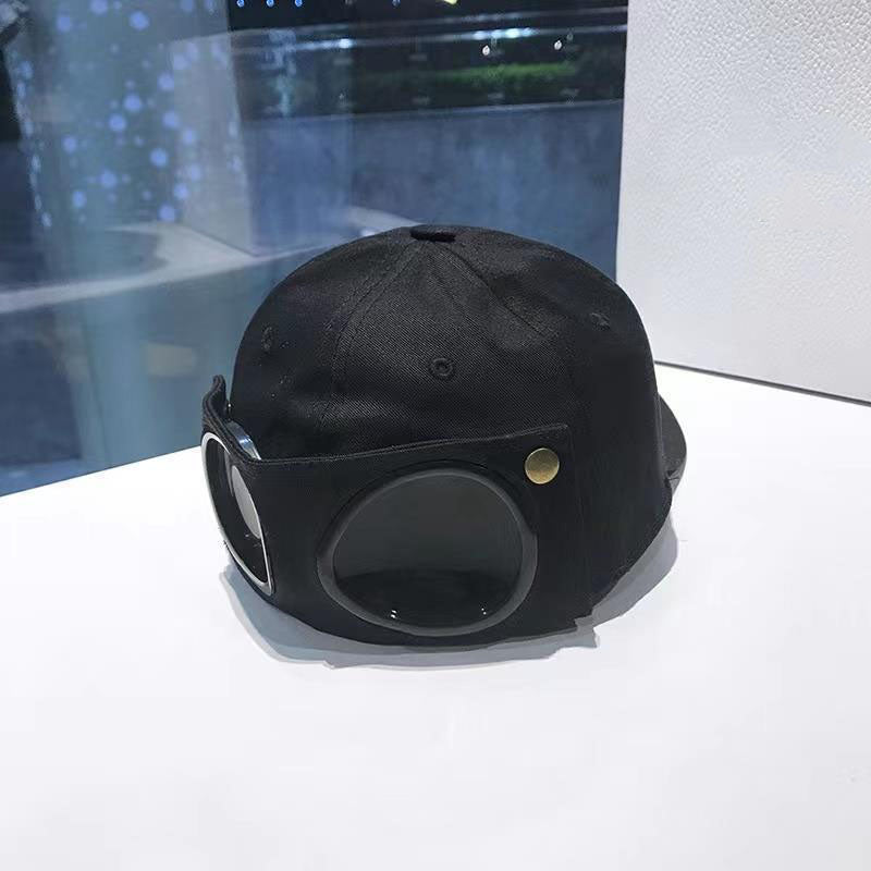 Cute aviator glasses baseball cap