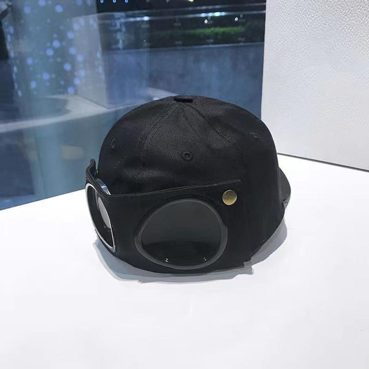 Cute aviator glasses baseball cap