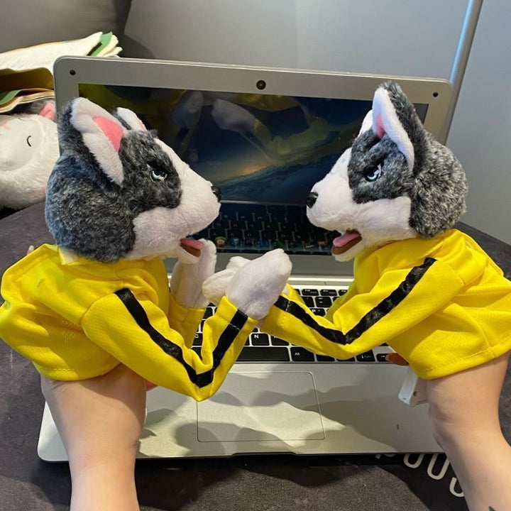 Talking Husky Interactive hand puppet
