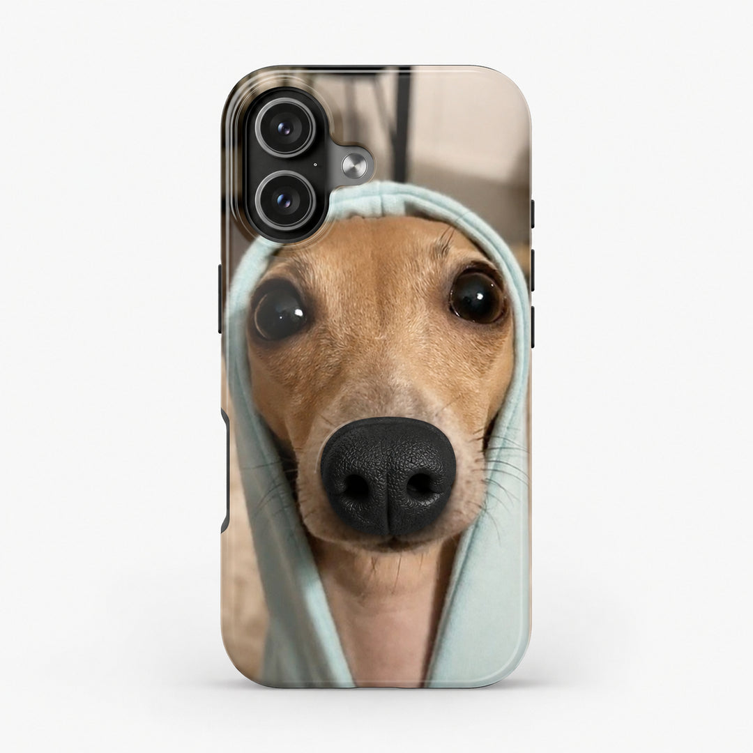 Funny Meme Dog Face iPhone Case