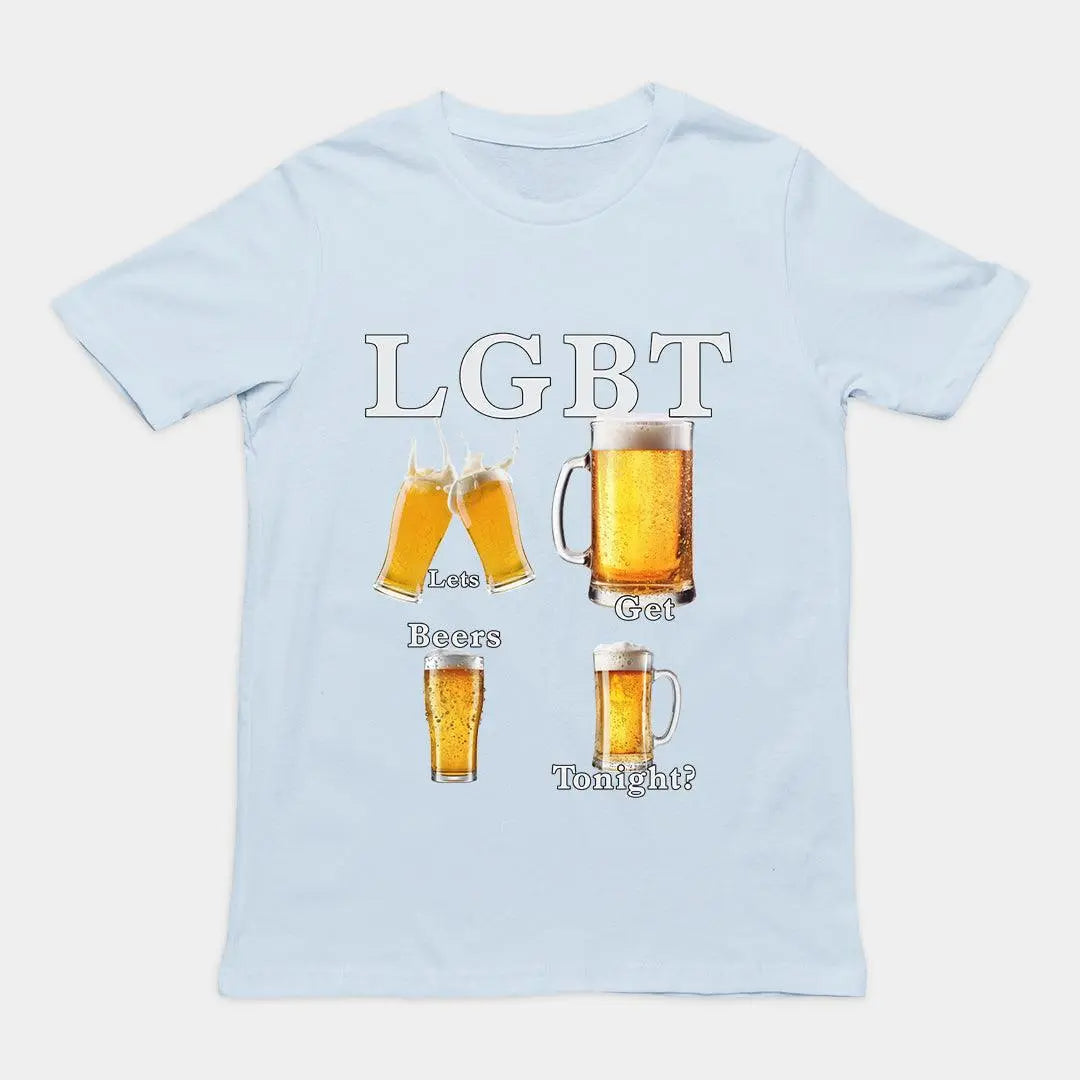 LGBT Beer Night Fun T-shirt