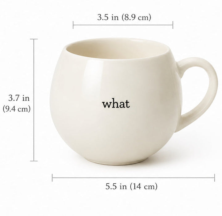 Spherical “what” Mug