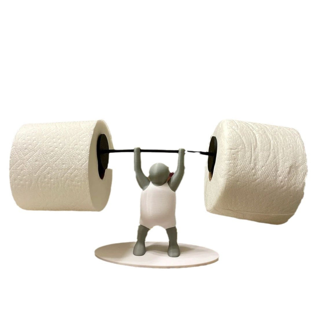 Weightlifting mini tissue holder