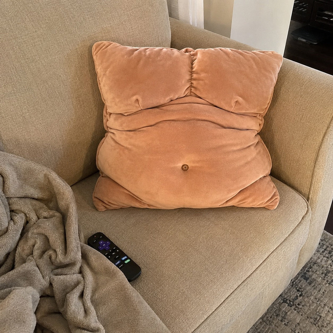 Offensive style big belly creative pillow