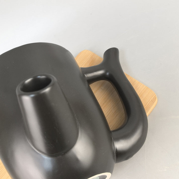 Double-walled ceramic pipe cup