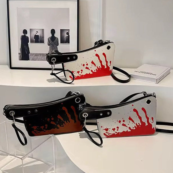 Terrifying kitchen knife bag