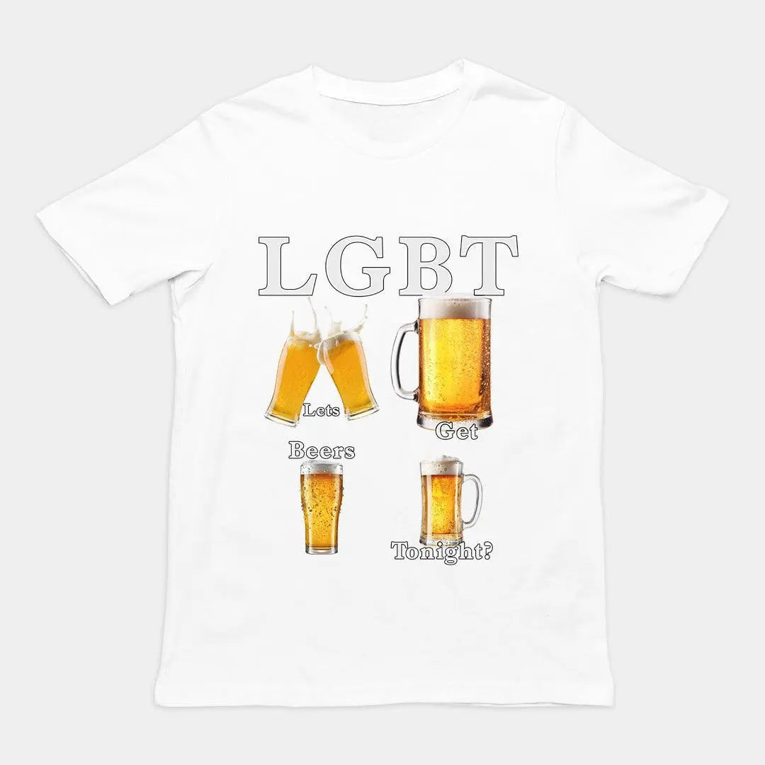 LGBT Beer Night Fun T-shirt