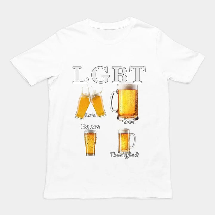 LGBT Beer Night Fun T-shirt
