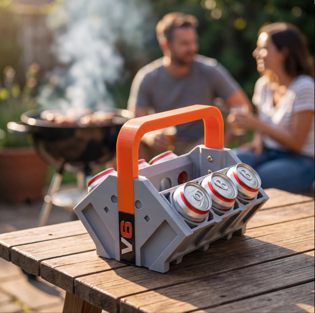 Engine Beer Rack