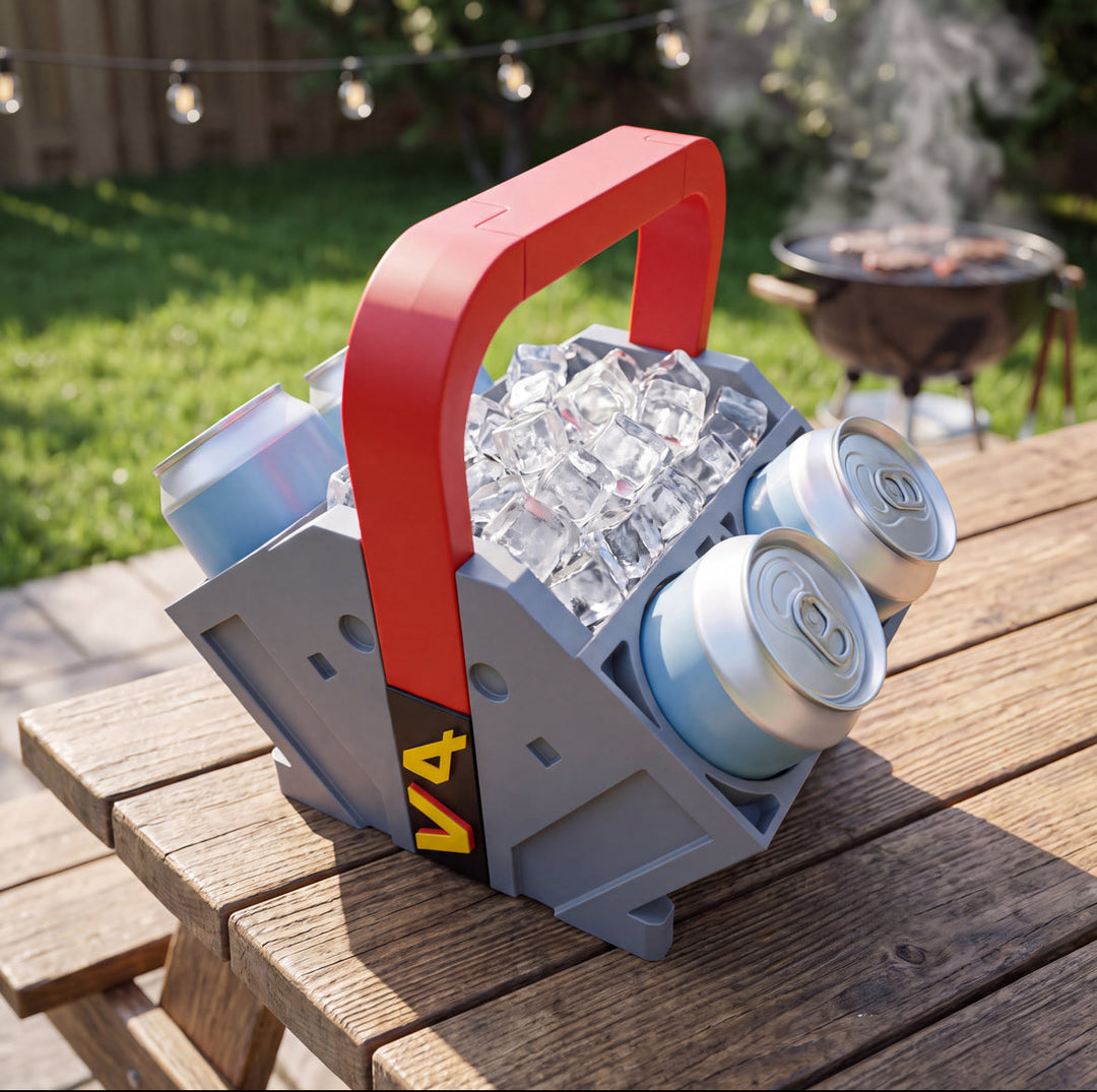 Engine Beer Rack