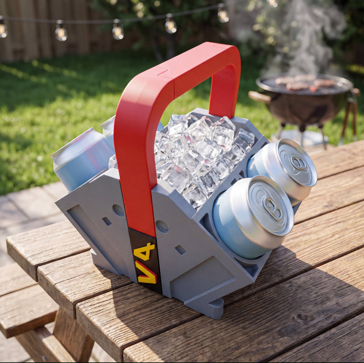 Engine Beer Rack