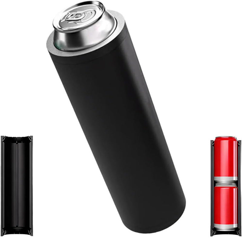 Double-can tactical jumping can rack