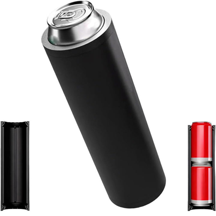 Double-can tactical jumping can rack