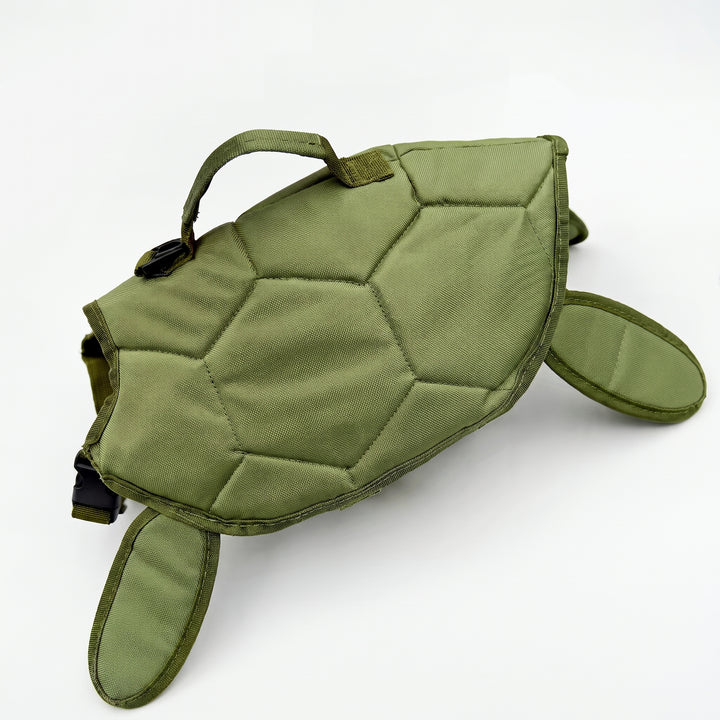 Turtle-shaped pet life jacket
