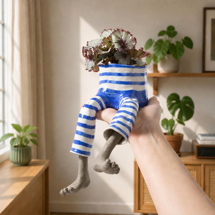 Lower body flower pot ornament